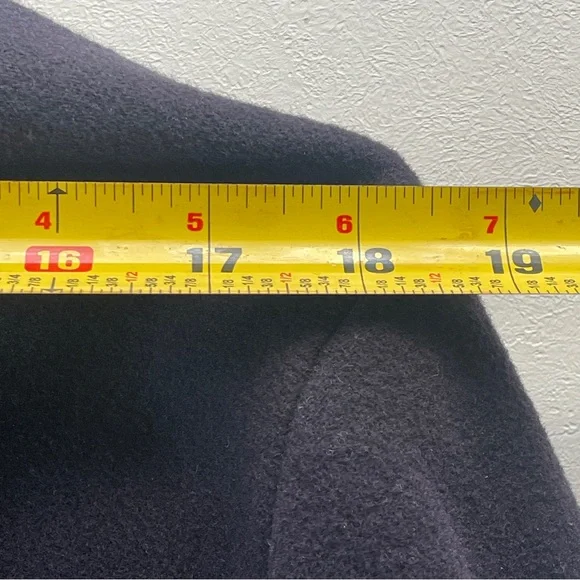 Gap Men's Black / Very dark Navy Peacoat in Size L - Picture 7 of 7